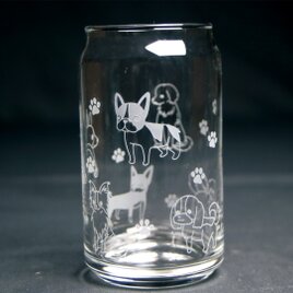 わんこのぐらす  タイプＡ　缶グラスシリーズの画像