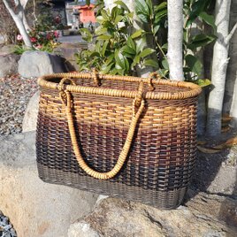 染めかご(大)の画像