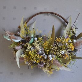 小鳥の春便りwreathの画像