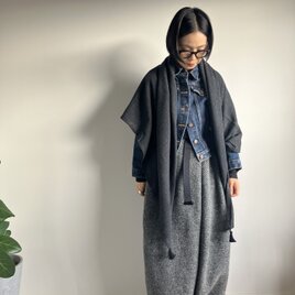 woolgauze tasselstoleの画像