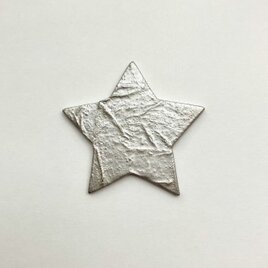 星のブローチ (シルバー) largeの画像