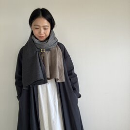 three cloth leathrbelt stole(02)の画像