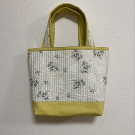ヌビバッグ　Lace flower トートバッグ　軽やかの画像