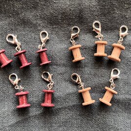 O様専用商品  御守りボビン(小)セット(パープルハート・樫)の画像