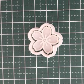 クッキー型　さくら　小の画像