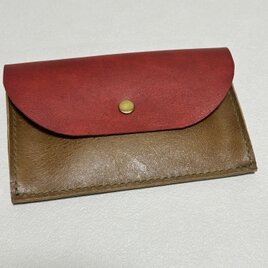 【在庫品】たっぷり入る通帳ケース（ラクダ革）の画像