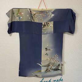 期間限定SALE✳︎正絹✴︎T型チュニックの画像