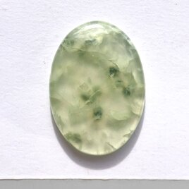 プレナイト[53] 36x26mm 52Cts　天然石 ルース／カボションの画像