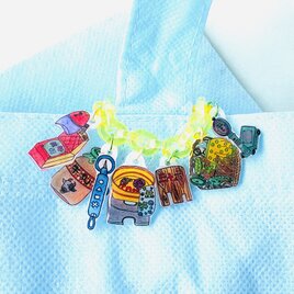 昭和レトロ…バッグチャーム・銭湯セット 其の㊁の画像