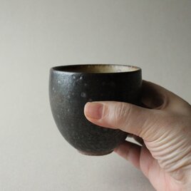 粉引フリーカップ S　メタリックブラックの画像