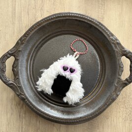 おにぎりMonster☆friends キーホルダー/チャーム【サングラスパープル】の画像