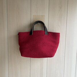 裂き織りbagの画像