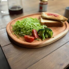 杉の木　ワンプレート皿の画像
