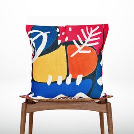 森のクッション Abstract design -ヒノキの香り-の画像