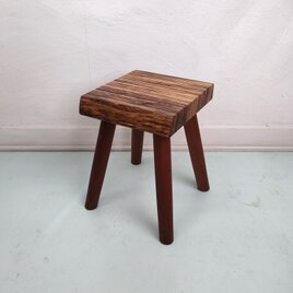 美品　1点物　欅　けやき　スツール　置台にもなります 美品 1点物 欅 けやき スツール 置台にもなります