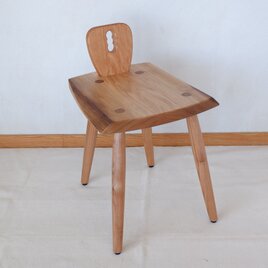 【現品 1点限り 】展示品SALE　小さな背もたれの椅子