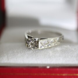 最も完璧な ビンテージ 英国 1980年 イギリス 天然ダイヤモンド ゴールド アクセサリー