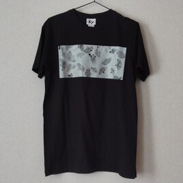 コットン100%ブラックTシャツ M　ユニセックス