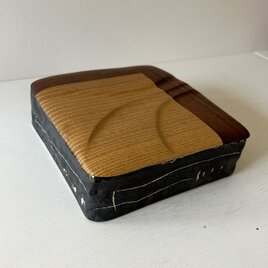 四角皿・黒掻きの画像