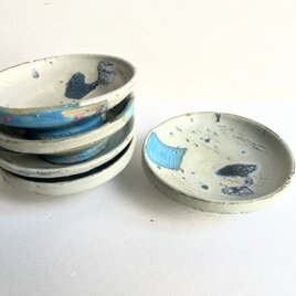 水色ピンク14〜18　豆皿
