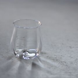 開花グラス　クリア