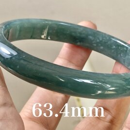 超人気ブティック 19.5号 黒緑 一点物 L10-38 ミャンマー産天然 本翡翠 A貨 アクセサリー