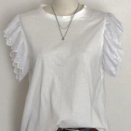 ⭐️シルケット天竺　UV加工Tシャツの画像