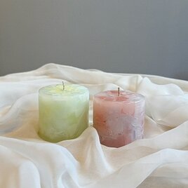 ajisai candle 紫陽花キャンドル アロマキャンドル パラフィンキャンドルの画像