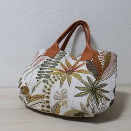 ふっくらフランスジャガード織トートバックの画像