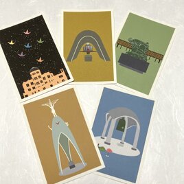 祈りシリーズポストカードセット/ 5枚入りの画像