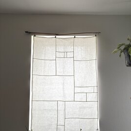 潔い真っ白なポジャギ　no.8の画像