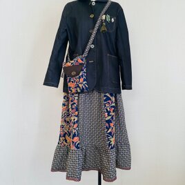 オーダー参考作品 着物リメイク コート裏あり | iichi 日々の