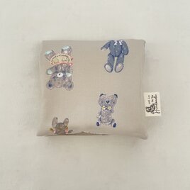 ガーゼハンカチ　くまさんうさぎさん