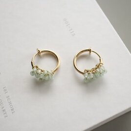 【春の便】3・4・5月　誕生石フープジュエリーの画像