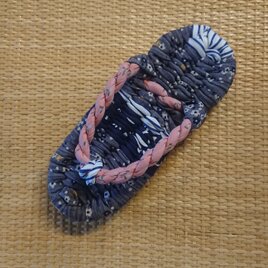 布ぞうり 22～23cmの画像