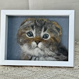羊毛フェルトの猫 | iichi 日々の暮らしを心地よくする