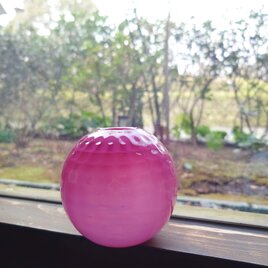 ワッフル丸花瓶～rose～の画像