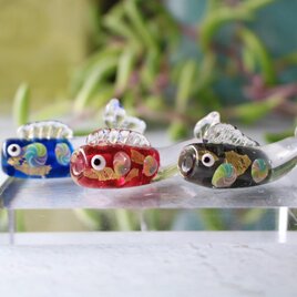 ＊期間限定SALE＊ガラスの鯉のぼり　ミニチュア置き飾りの画像
