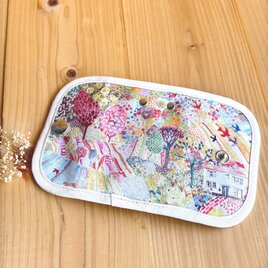 リバティ　３つ折りキーケース　バネホック　＜Royal Oak House＞(ロイヤルオークハウス)の画像
