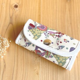 リバティ　３つ折りキーケース　バネホック　＜My Little Pace＞(マイリトルぺース)の画像
