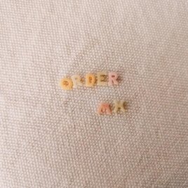 ※オーダーペールグレーヌビ たっぷりポケット ぷっくりバッグの画像