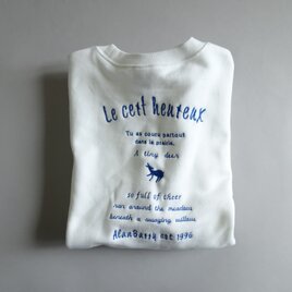 2サイズ背中刺繍9.7オンススウェットトレーナー＜DEER＞の画像
