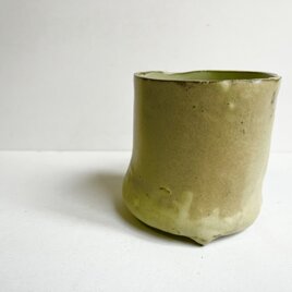 亜麻 豆足湯呑みの画像