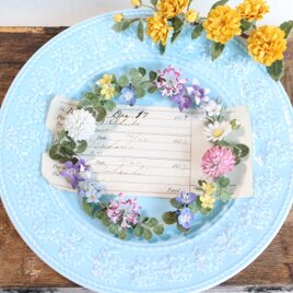 布花　草花たちのリース　1530の画像