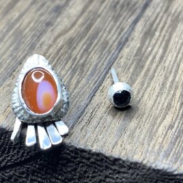 Organic Asymmetry Ethnicity ピアス/受注制作の画像