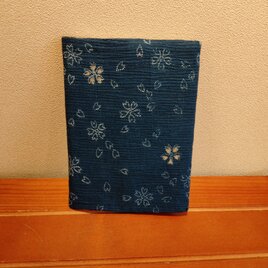 着物　文庫本ブックカバーの画像