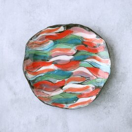 変形皿・抽象の画像