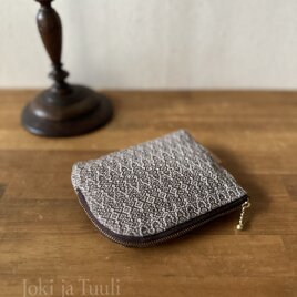 【 S様ご注文品 】手織りpouchブラウン＊他の方はご購入できませんの画像
