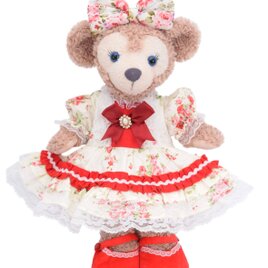 シェリーメイ 服 着せ替え コスチューム 薔薇ドレス レッド 本体無 Sサイズ用 送料無料の画像