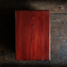 味のあるお品物◆古い骨董の栄え重の木箱　収納などに　古物　古民家　骨董・antiques　拭き漆　明治期 i1の画像